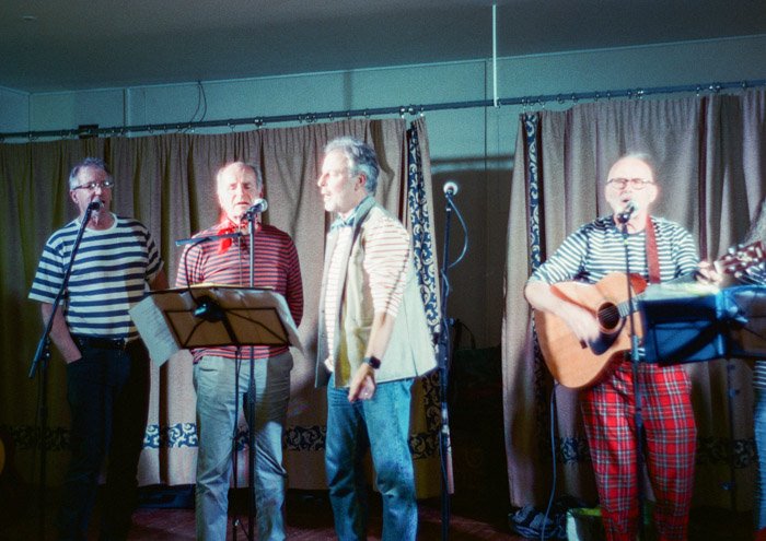 Open Mic Cinestill 800t Bessa R Jupiter 8 lens